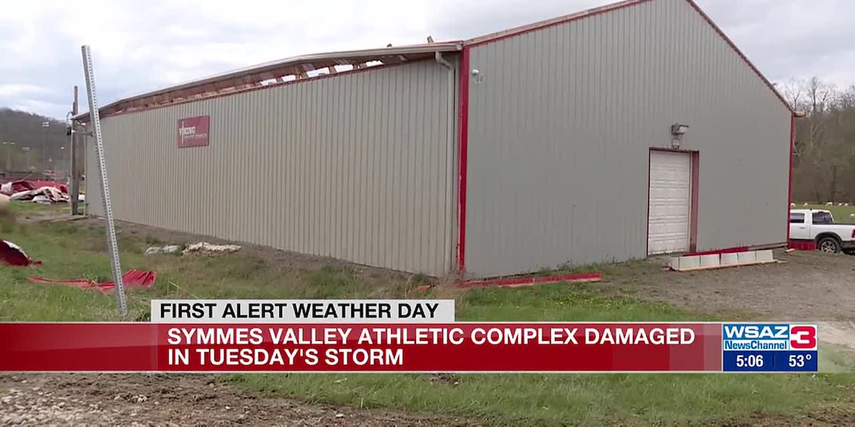 Storm damages home and athletic complex in Aid Township [Video]