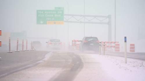 City of Calgary under snowfall warning as spring storm descends on southern Alberta [Video]