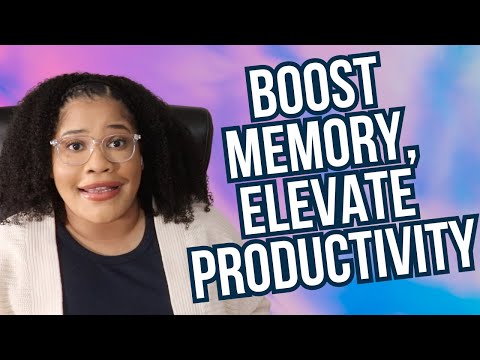 How to improve your memory to increase productivity [Video]