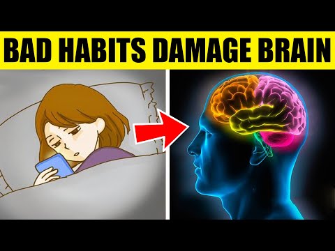 11 Common Habits That Damage Your Brain [Video]