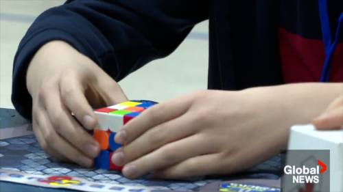 Rubiks cube competition brings fierce competition to Moncton [Video]