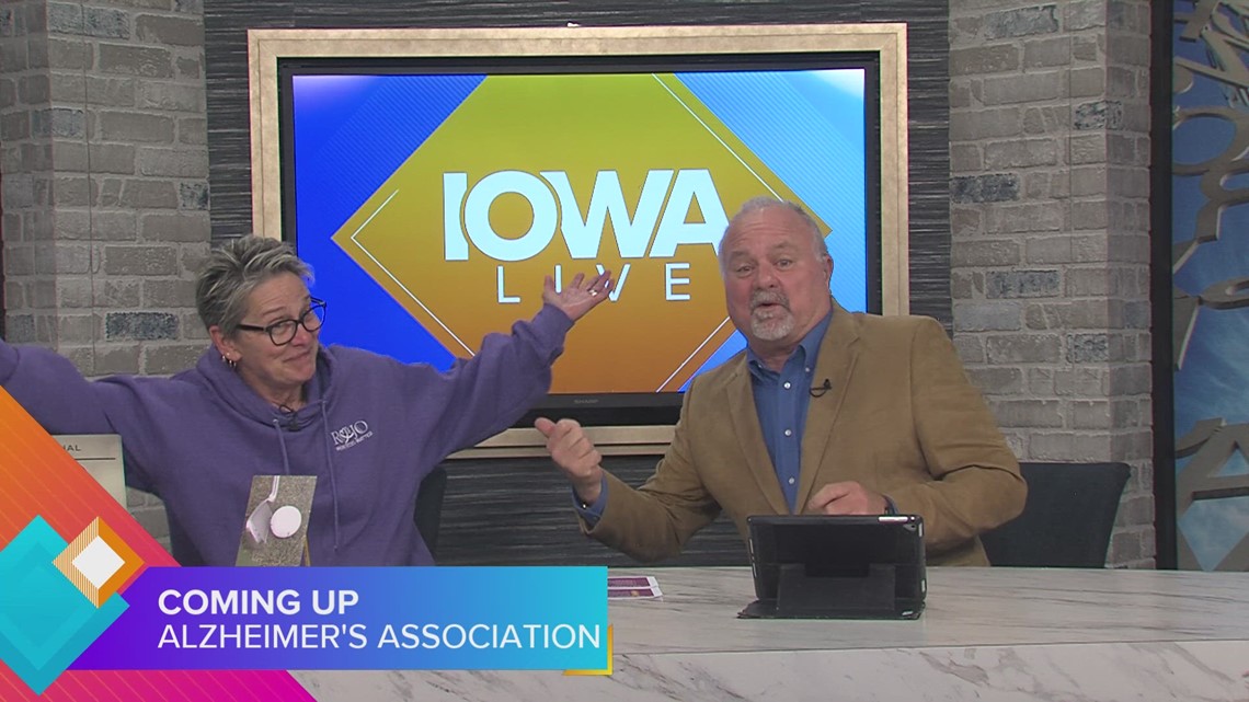 Becky Orr on Bump Shot for Iowa Live [Video]