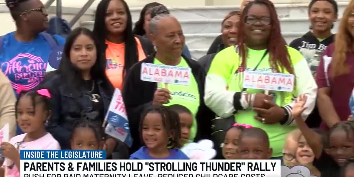 Parents rally at state capitol for “Strolling Thunder” [Video]