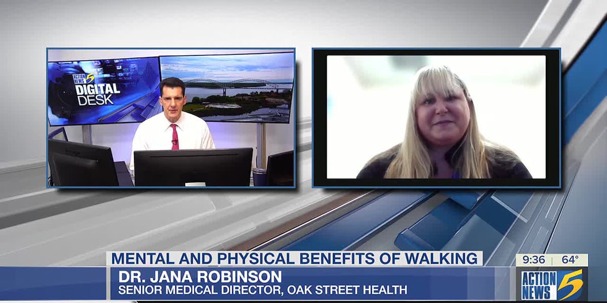 Mental and physical benefits of walking [Video]