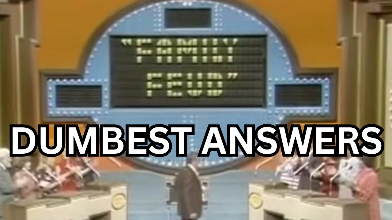 Dumb Game Show Answers That Keep Getting Dumber [Video]