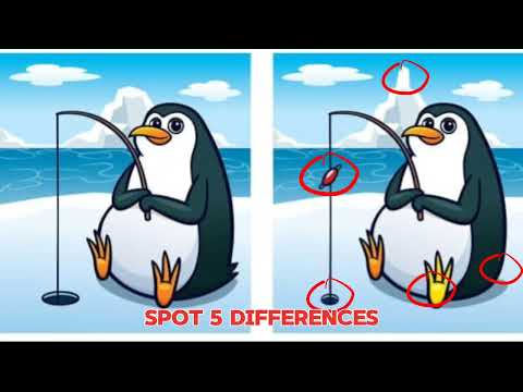 Spot the difference | Brain Games | IQ Test [Video]