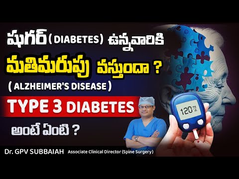 Relationship between type 2 diabetes and alzheimer’s disease | Type 3 diabetes | Dr GPV Subbaiah [Video]
