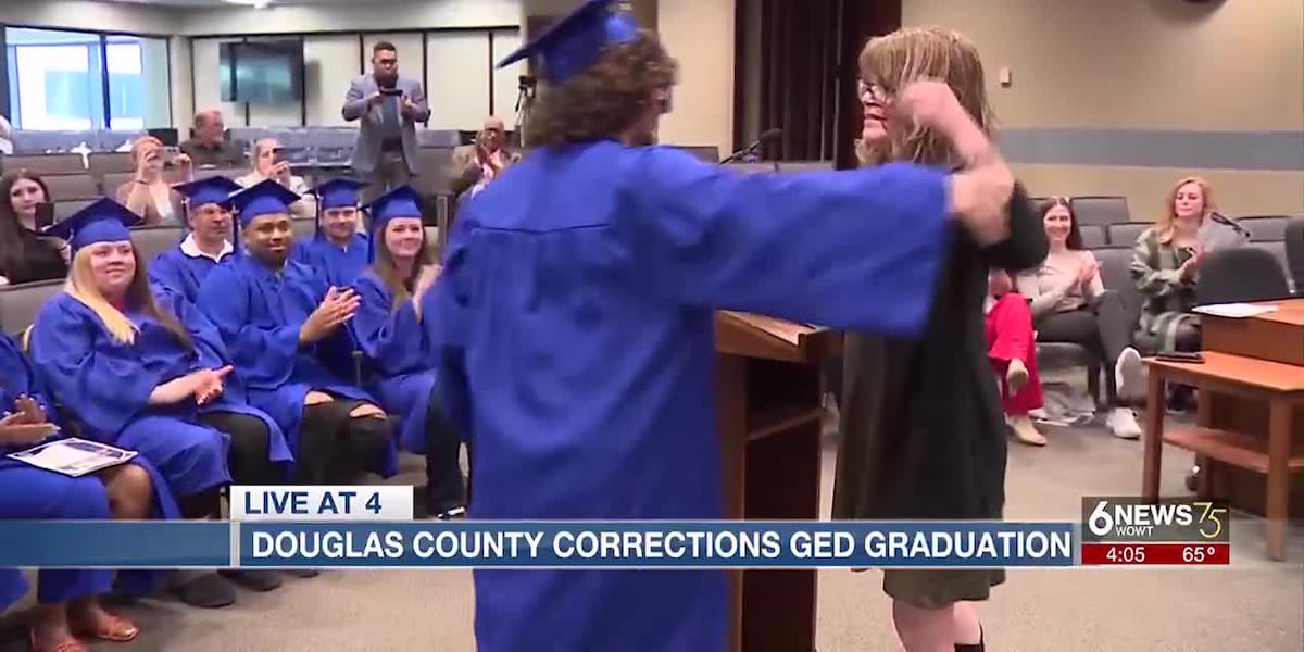 Douglas County Corrections holds GED graduation ceremony [Video]