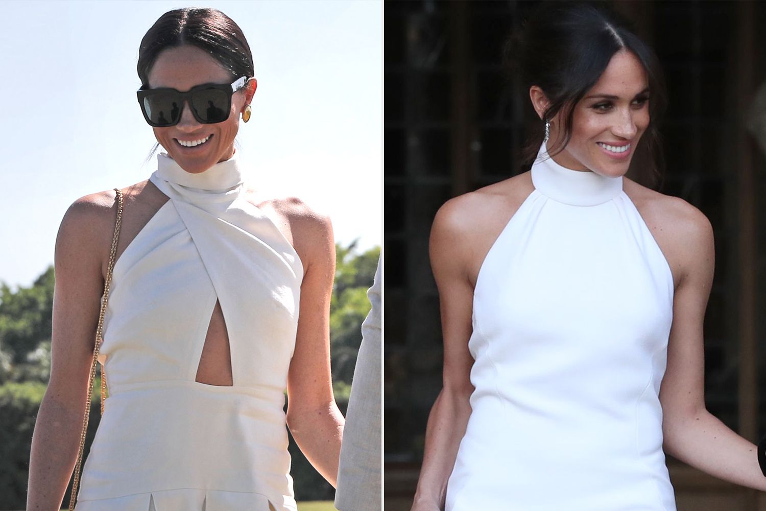 Meghan Markle’s Polo Outfit Was Reminiscent of Royal Wedding Dress [Video]