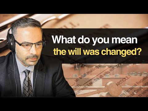 The Will Was Changed | Estate Planning Attorney [Video]