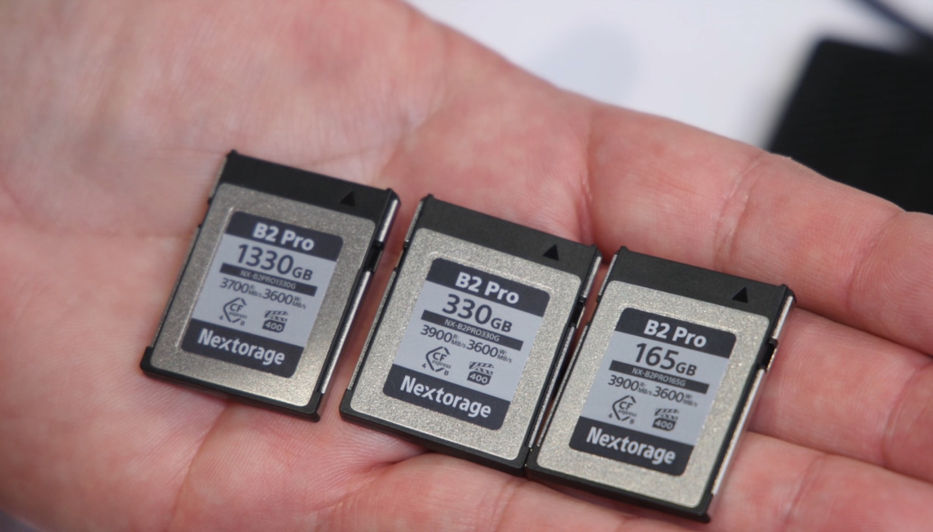 Nextorage Releases World Fastest 3600 MB/s NX-B2PRO CFexpress Type B Memory Cards [Video]