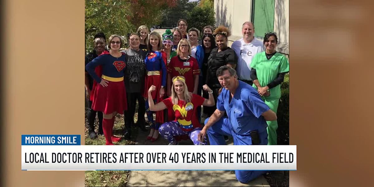 Morning Smile: Local Doctor retires after over 40 years in the medical field [Video]