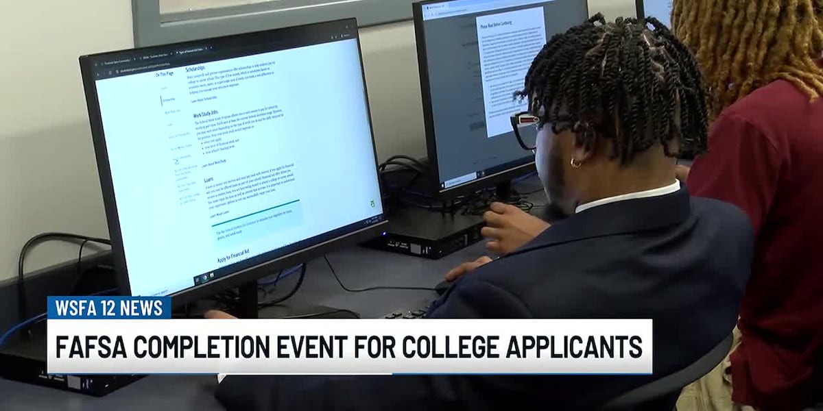 FAFSA completion event held for college applicants [Video]