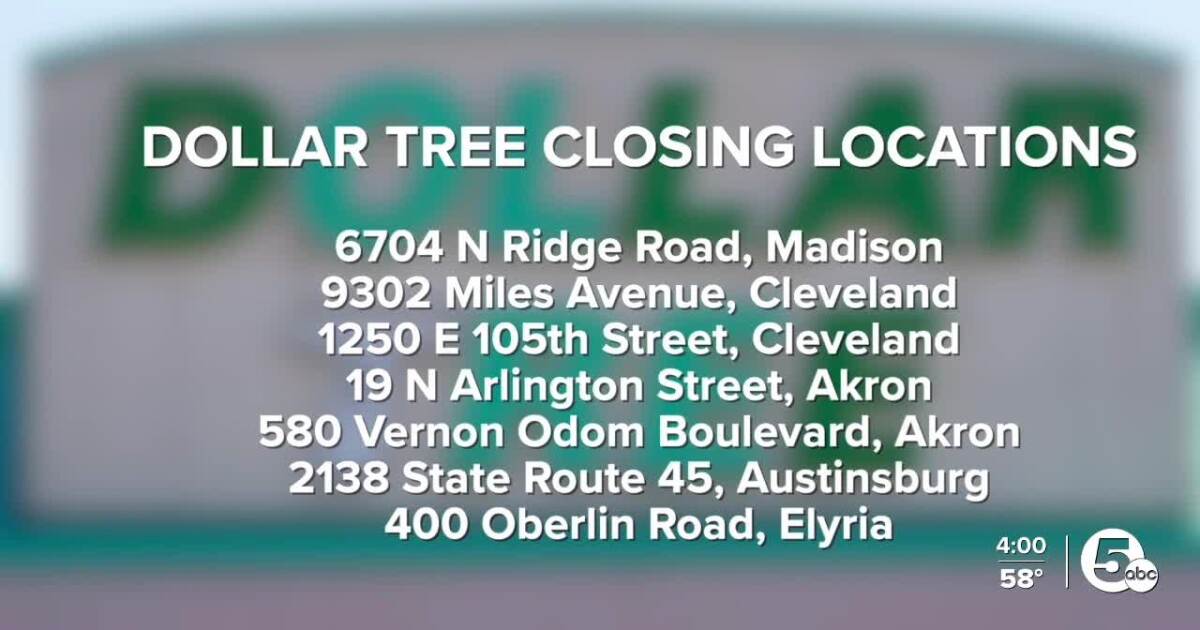 7 Dollar Tree, Family Dollar stores to close in Northeast Ohio [Video]