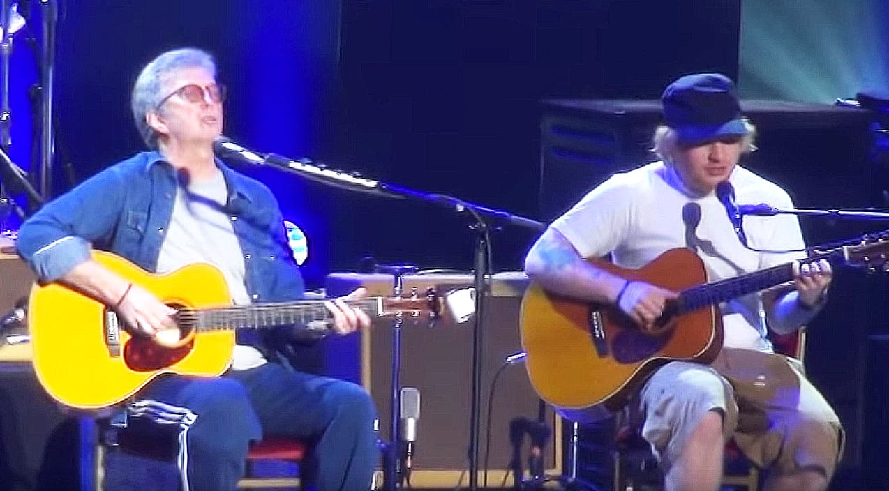 Ed Sheeran Joins Eric Clapton For An Epic Performance Of “I Will Be There” [Video]