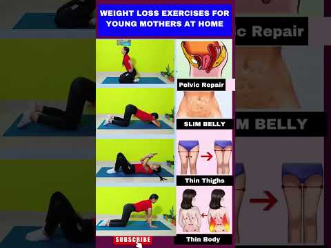 Weight loss exercises at home For Young Mothers [Video]