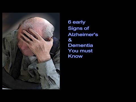 6 Early Signs Of Alzheimer