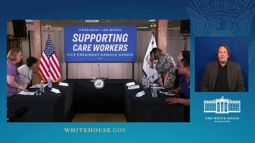 DVIDS – Video – Vice President Harris Participates in a Roundtable on Nursing Home Care