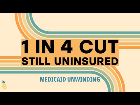 1 in 4 Cut from Medicaid during Unwinding are Uninsured [Video]