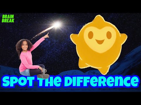 WISH SPOT THE DIFFERENCE | EXERCISE BRAIN BREAK FOR KIDS | RUN & CHASE GAMES | KIDS FITNESS  PE [Video]
