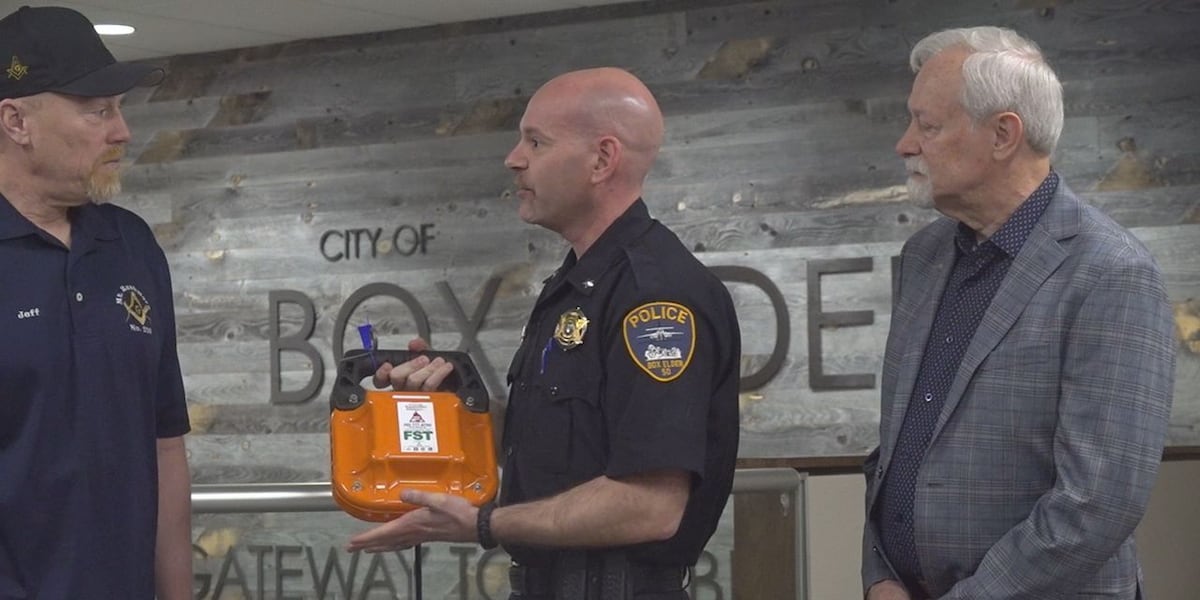 Donation of a fire suppression device will help first responders act quickly [Video]