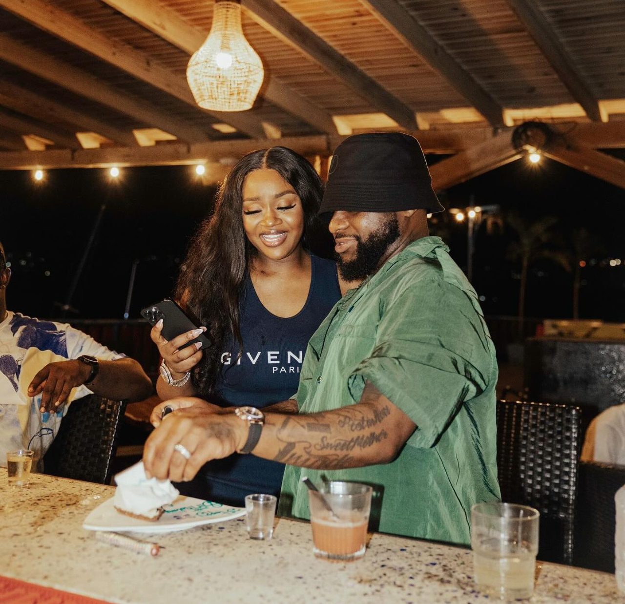 Davido all loved up with Chioma as she marks birthday [Video]