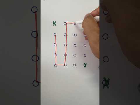 Connect dots with line | Brain games [Video]