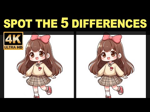 Unclesam Spot The Differences Game #81 (4K) / Brain Exercise, Prevention of Dementia [Video]