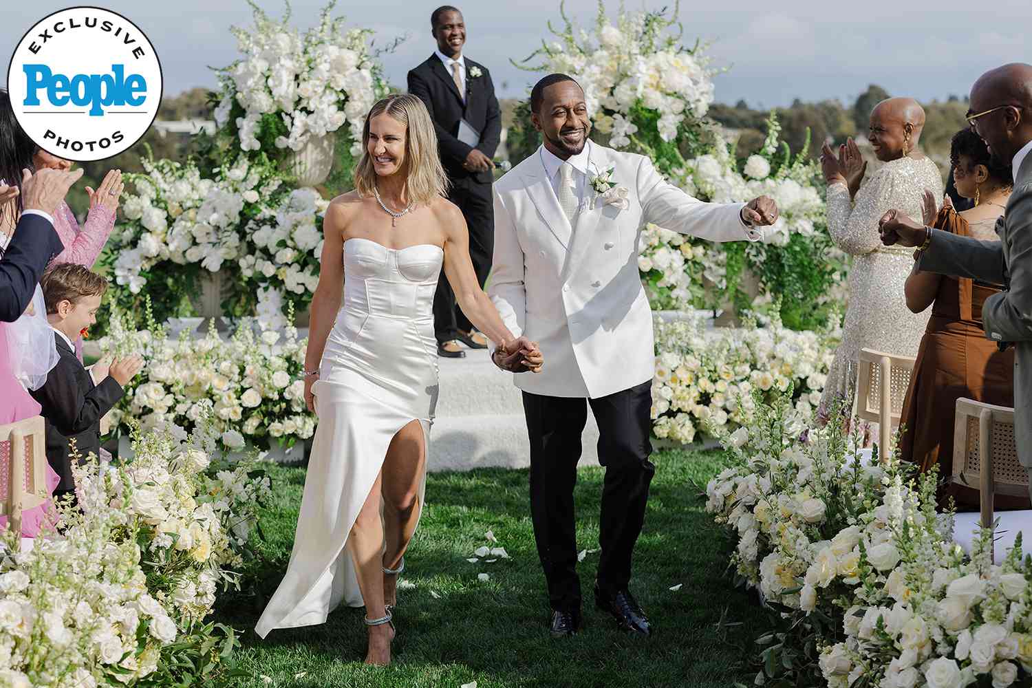 Actor Jaleel White Marries Tech Exec Nicoletta Ruhl in L.A. Country Club Wedding (Exclusive) [Video]