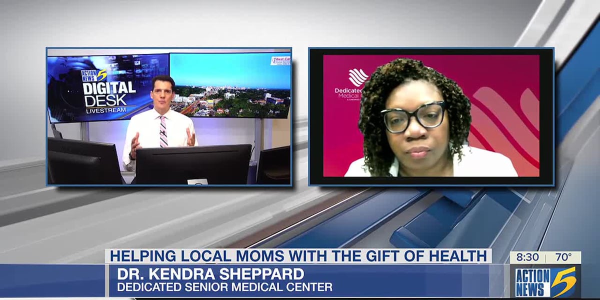Digital Desk: Helping local moms with the gift of health [Video]