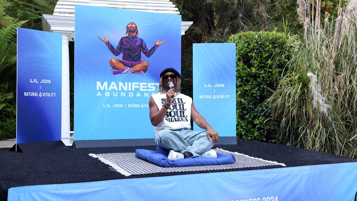 Rapper Lil Jon says Yeah! to meditation  NBC Los Angeles [Video]