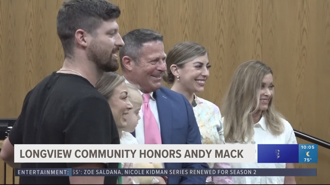 Andy Mack reflects on time as Longview mayor with reception [Video]