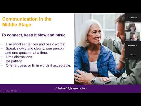 Living Well with Cognitive Impairment – Effective Communication [Video]