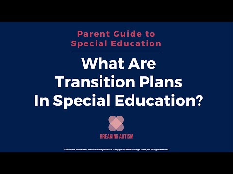 Transition Plans in Special Education: Must-Knows & Recent Developments (2024) [Video]