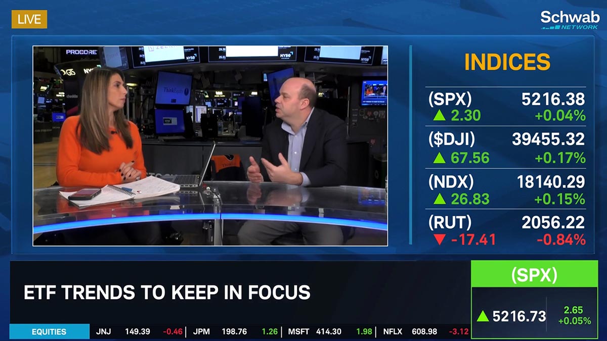 Todd Rosenbluth Joins Schwab Network to Discuss ETF Trends to Keep in Focus [Video]