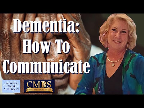Improve Communication: Alzheimer’s & Dementia [Video]