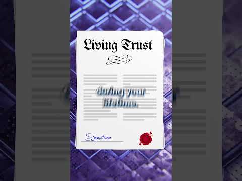 Avoid probate with a trust  #revocablelivingtrust  [Video]