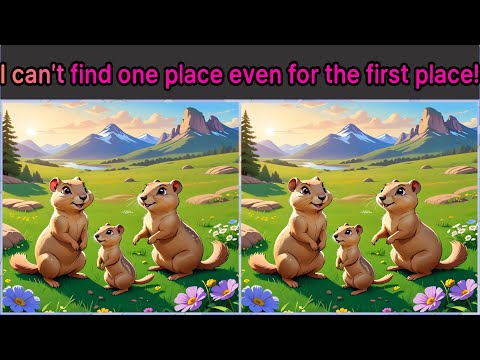 【#Find another picture/#prevention of dementia】 People in their 60s can’t find one place!【#memory 】9 [Video]