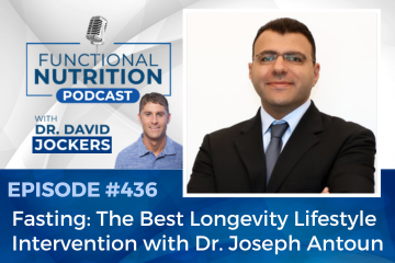 Episode #436: Fasting: The Best Longevity Lifestyle Intervention with Dr. Joseph Antoun [Video]