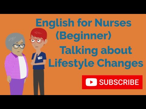 English for Nurses (Beginner): Talking about Lifestyle changes [Video]