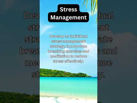 Master Stress Management: Healthy Habits for a Balanced Life! 🌟 [Video]