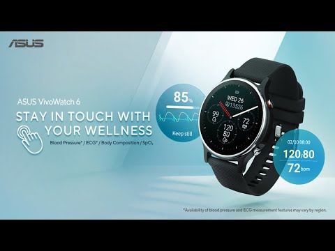 ASUS VivoWatch 6  Stay in Touch with Your Wellness [Video]