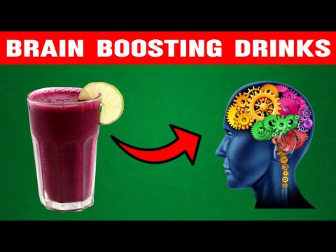 10 Delicious Drinks to Boost Your Brain Power , Focus & Memory [Video]