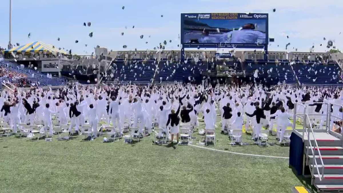 Class of 2024 celebrates Naval Academy graduation, commissioning [Video]