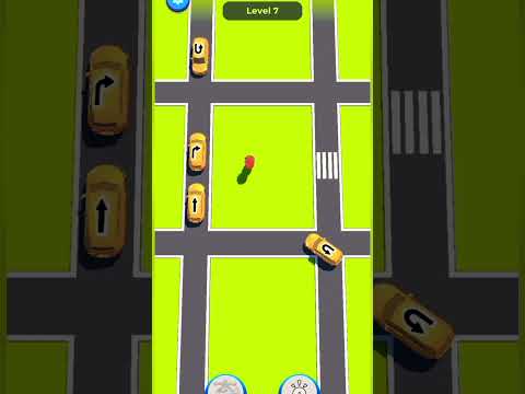 solve traffic jams #1. #logic #puzzles #logicgames #braingames #iqgame . [Video]