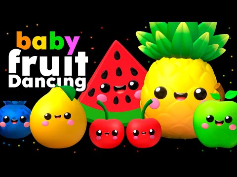 Baby Fruit Dancing – Sensory Video – Live Stream!