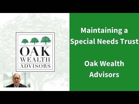 Special Needs Financial Planning Advise – Does it make sense to maintain a Special Needs Trust [Video]