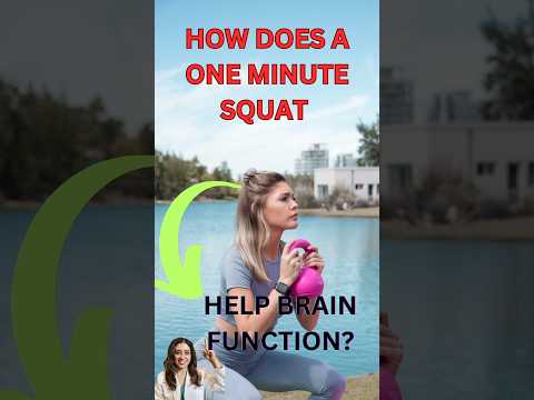 Can a 1 min squat really help you think better?  #exercise  [Video]