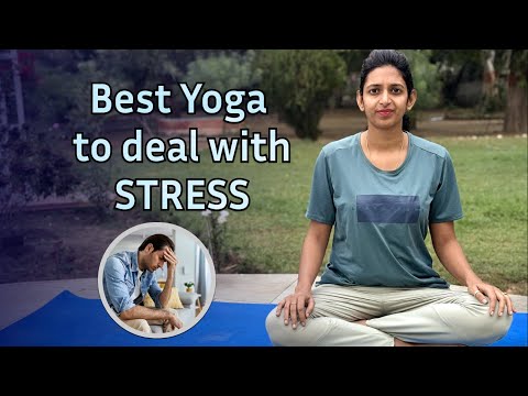 How to deal with Stress & Anxiety? Best ways for Stress Management | Yoga To De-Stress And Relax [Video]