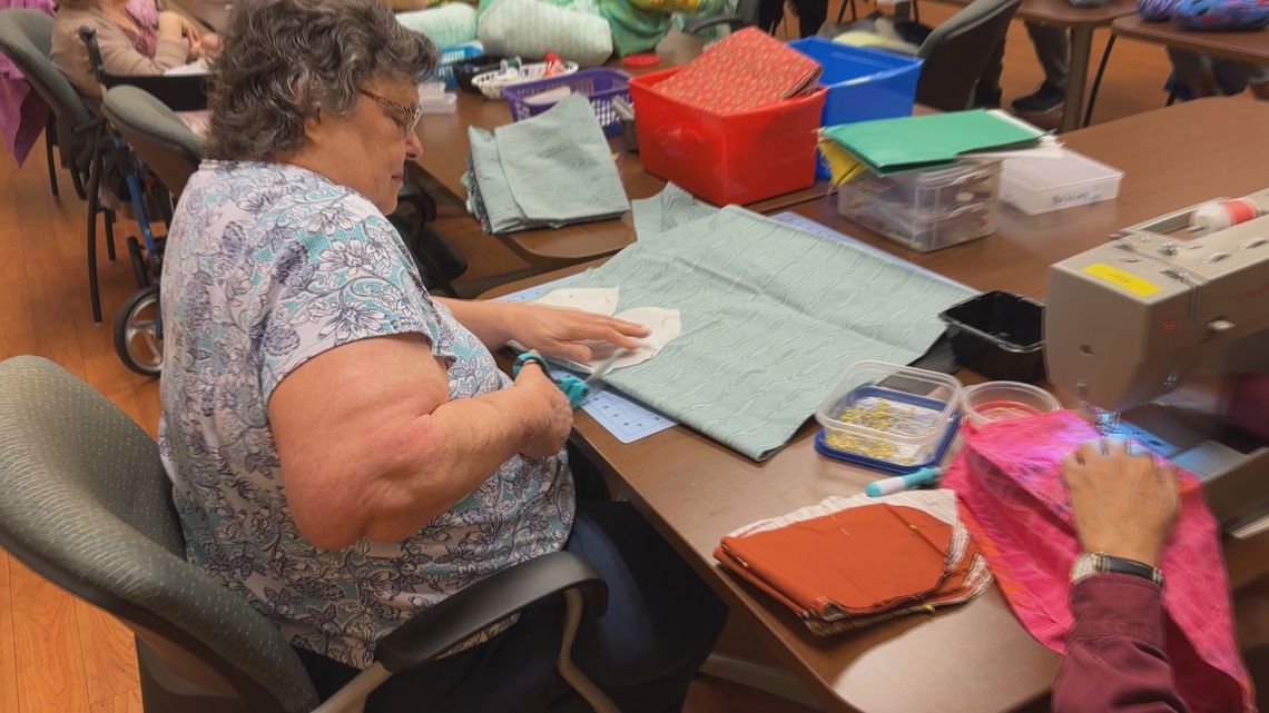 Woman finds community teaching seniors to sew in Pinellas Park [Video]